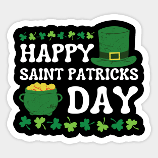 Happy Saint Patricks Day Sticker